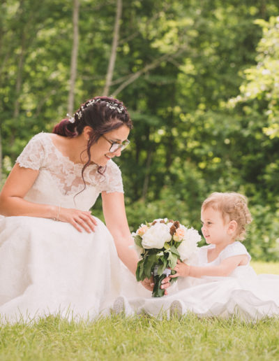 photographe mariage haute savoieL'enfant-le bouquet